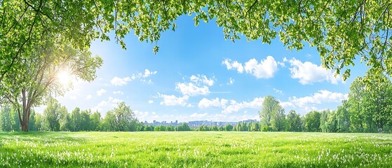 sunny meadow landscape (1)