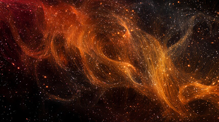 Wall Mural - mohair microscope fibers