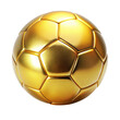 © MDBAYZID - golden soccer ball isolated
