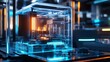 © Anas - Futuristic Transparent Machine: A Glimpse into Advanced Technology