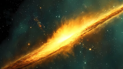 Wall Mural - galaxy night space