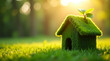 © Menura - Eco friendly house .Green home concept .