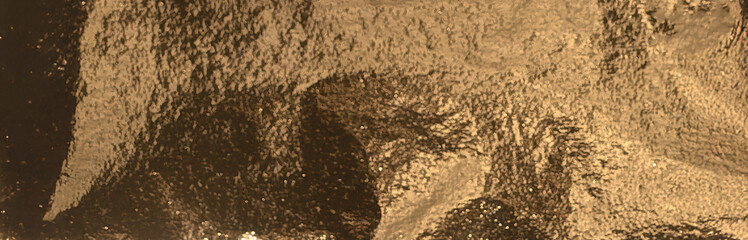Poster - Bronze and gold metallic foil texture. Shiny, reflective surface with a warm, rich, and elegant glow. Antique, vintage design with smooth, polished finish. Deep gradient, luxury shimmer and sleek.