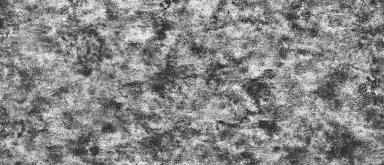 Aufkleber - Gray wall with many cracks and holes. wall is made of concrete and has a rough texture as an abstract texture background for template pages and banners.