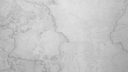Aufkleber - Abstract white gray texture background, rough old surface is covered with cracks and has a rough structure.