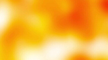 Poster - Loop abstract blurred orange gradient liquid background