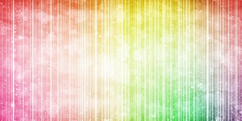 Poster - Colorful background with a rainbow stripe and a white stripe. The background is filled with glitter and the rainbow stripe is in the middle