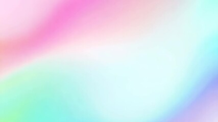 Wall Mural - soft pastel gradient background video for media and digital design