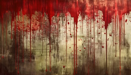 Aufkleber - halloween blood splatter texture for creepy designs, web use, and print media

