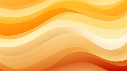 Poster - The orange background has a wavy texture. It is a warm and inviting color that can evoke feelings of happiness and comfort