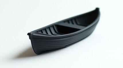 Wall Mural - boat on white background