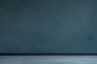 © Sme - Dark Teal Wall Background Studio Mockup Interior Design
