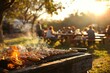 © fahmy - In South Africa, Easter falls during autumn, with families enjoying a mix of outdoor and indoor activities. People gather for barbecues and picnics, enjoying traditional dishes in the fresh air.