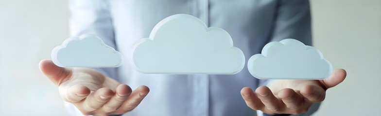 software development. hand man holding of global software network connection, cloud computing infras