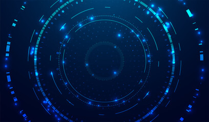 Wall Mural - abstract big data visualization. big data code representation. graphic concept for your design