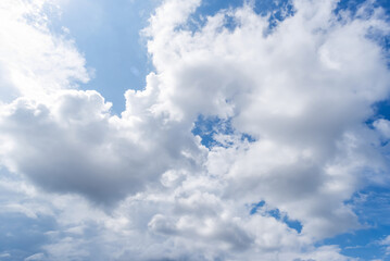 Wall Mural - clear blue sky background,clouds with background.