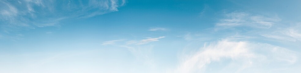 sky vivid cyan white cirrus clouds soft gradient beauty spring bright blue sky fluffy clouds calm ba