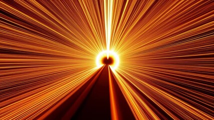 Aufkleber - Abstract Speed of Light Tunnel