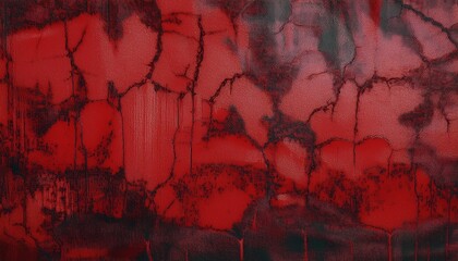 Aufkleber - blood red abstract texture with black streaks perfect for halloween themed designs, web backgrounds, or print media, high-quality textured graphic resource