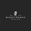 © Rezz - Beauty woman logo vector icon illustration style