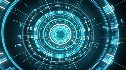 abstract technology background with binary code