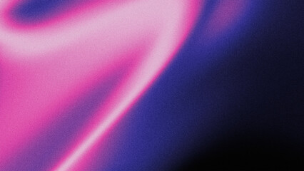 Wall Mural - abstract gradient background galaxy glowing pink, purple, dark blue noise blur texture fit for poste
