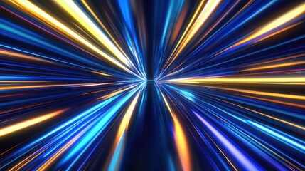 Wall Mural - dynamic light streaks stretch over silk-textured background wallpaper