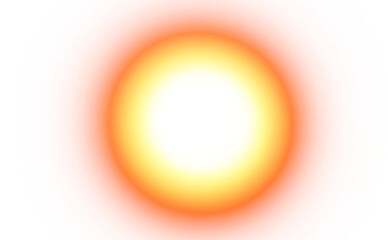 Wall Mural - Transparent glowing sun special lens flare effect, graphics isolated on transparent background. Transparent sun rays or bright sun special lens effect