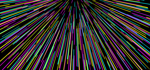 Wall Mural - creative design of universe speed background