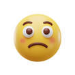 © NguyenBa - 心配顔 3D黄色い表情 可愛い質感