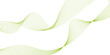 © Muhollis - Smooth stylish abstract green wave background vector