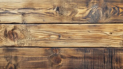 Poster - Background of natural  wooden boards forming a surface