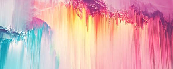 Poster - Colorful abstract background resembling paint dripping
