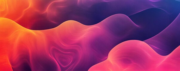 Leinwandbilder - Abstract colorful fluid painting background with wavy lines