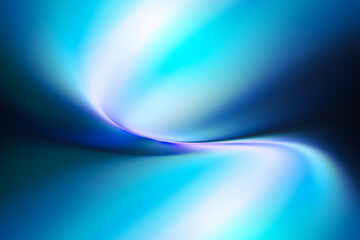 Wall Mural - Modern bright abstract gradient blue green background blurred colorful neon color flow trendy hologram effect graphics futuristic design for pattern banner web technology digital backdrop poster