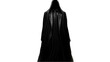 © LaiHan - Dark Cloaked Figure With Hood Standing in Shadow Illustration on Transparent Background