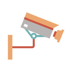 Aufkleber - Surveillance Camera Icon Representing Security Monitoring and Safety System