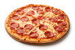 © Spice - pepperoni pizza, isolated on white background, high resolution