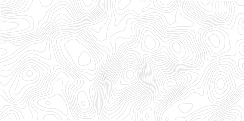 Wall Mural - Contemporary Abstract Topographic Map with Geometric Lines and a Clean Modern Grid Layout on a White Background
