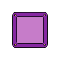 Wall Mural - a simple and clean frame, the image features a purple and mauve color scheme. a versatile graphic re