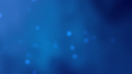 blue bokeh background animation
