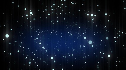 Wall Mural - Abstract Fantasy Background Shiny Particles Dust Rays And Energy Flow Loop