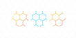 © ROPA - Abstract Geometric Hexagon Pattern in Yellow Honeycomb Design