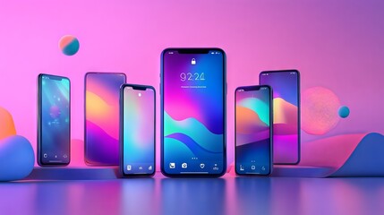 Modern flat design isometric concept of We build apps and websites for website and mobile website. Landing page template. Easy to edit and customize. Vector illustration