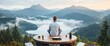 © NASIRUN77 - Peaceful mountaintop meditation
