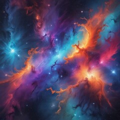 space of space, abstract space background, virtual space background