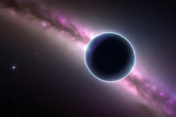 planet in space