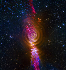 Wall Mural - nebular effect