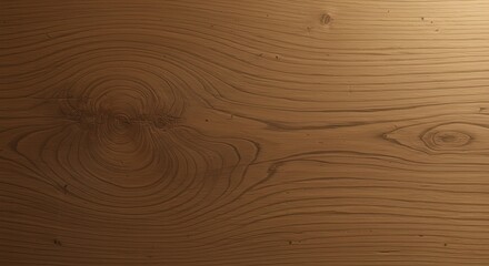 Poster - Detailed Wood Grain Texture Background with Knot Patterns and Warm Tones