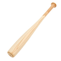 Aufkleber - Baseball Bat, Detailed 3d Render On White. Sport Equipment For Games. Smooth Finish Visible. Recreation Equipment. Perfect For Action Images.